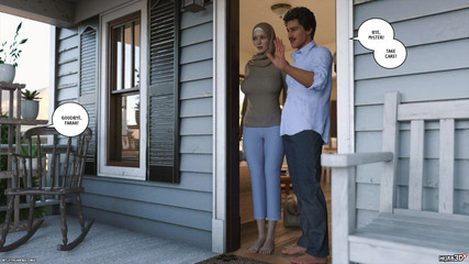 المدلك - الفصل 5 - فرح أرسلت يوسف إلى المنزل ثم بدأت في ممارسة الجنس مع المدلك