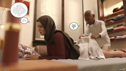 المدلك - الفصل 1 - مدلك عجوز يقوم بتدليك ربة منزل لأول مرة