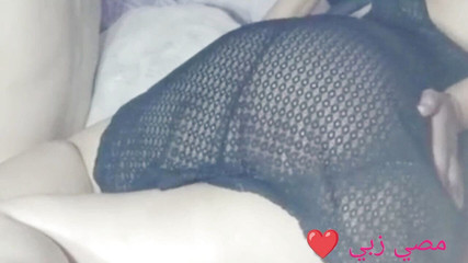 زوجة عربية الحمار الكبير تهب